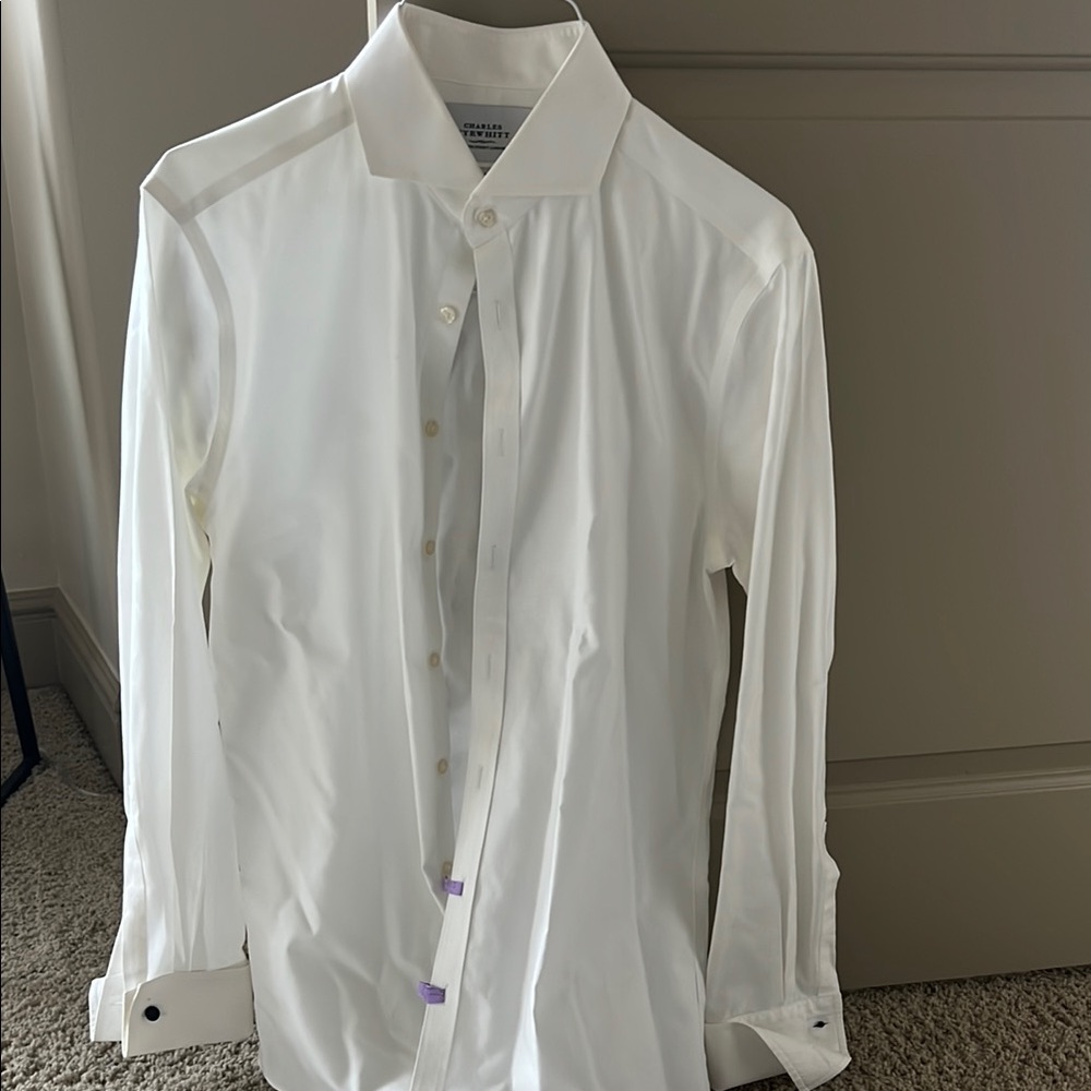 Charles Tyrwhitt Men's White Dress Shirt
